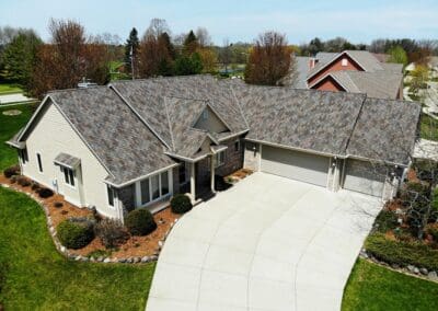 Color-Natural Wood home roofing