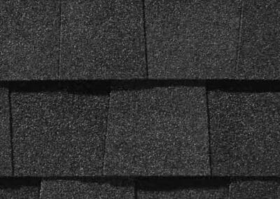moire black roof