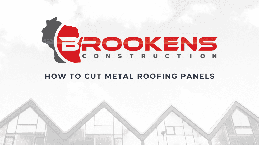 How to cut metal roofing panels